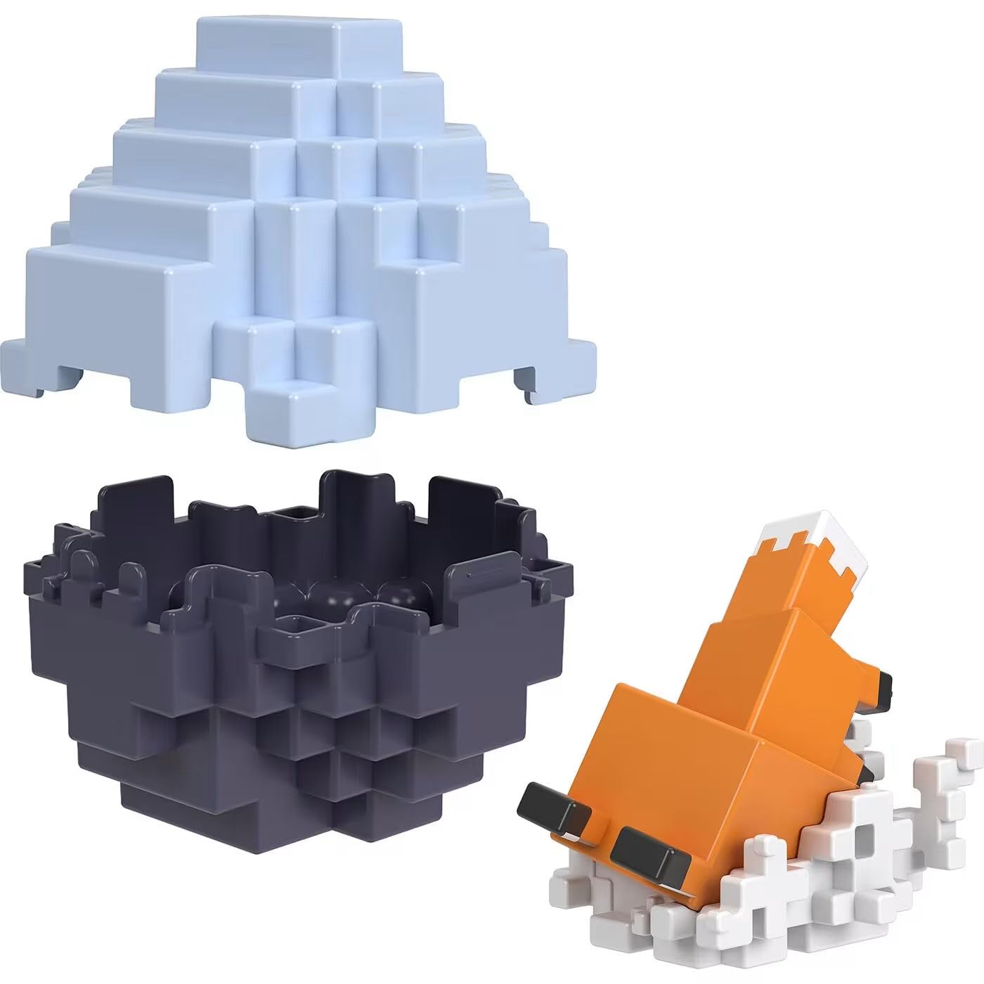 Amazon.com: Minecraft Mini Mode Snow Spawn Eggs, Collectible Mini